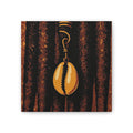 Cowrie Shell Hair Jewelry Wall Art — Boho Beach Coastal Decor