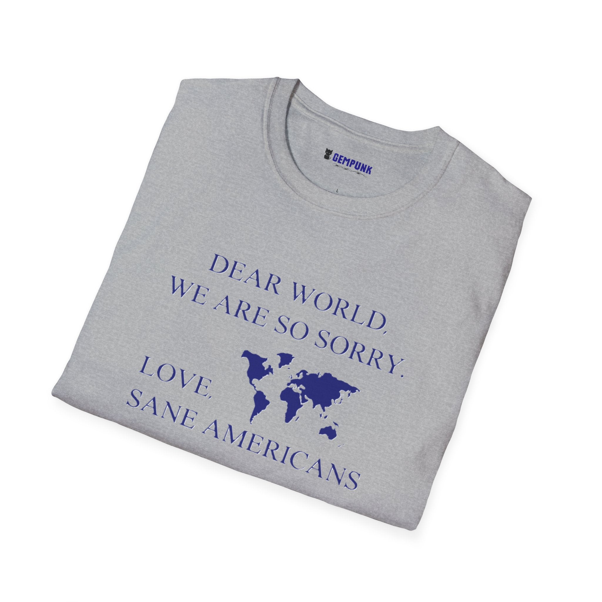 Dear World, we are sorry