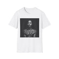 Black & White Portrait Tee — Where is her shirt?