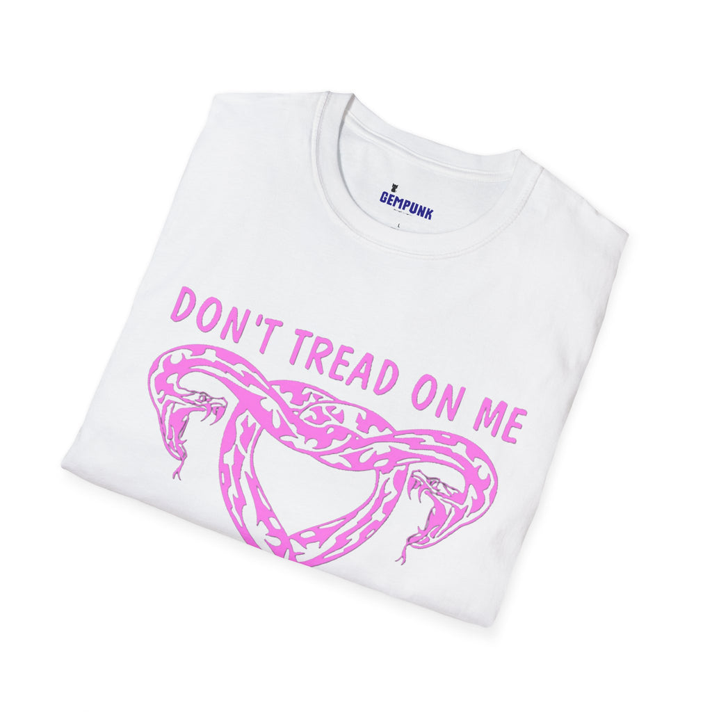 Don't Tread On Me Pink Snake T-Shirt