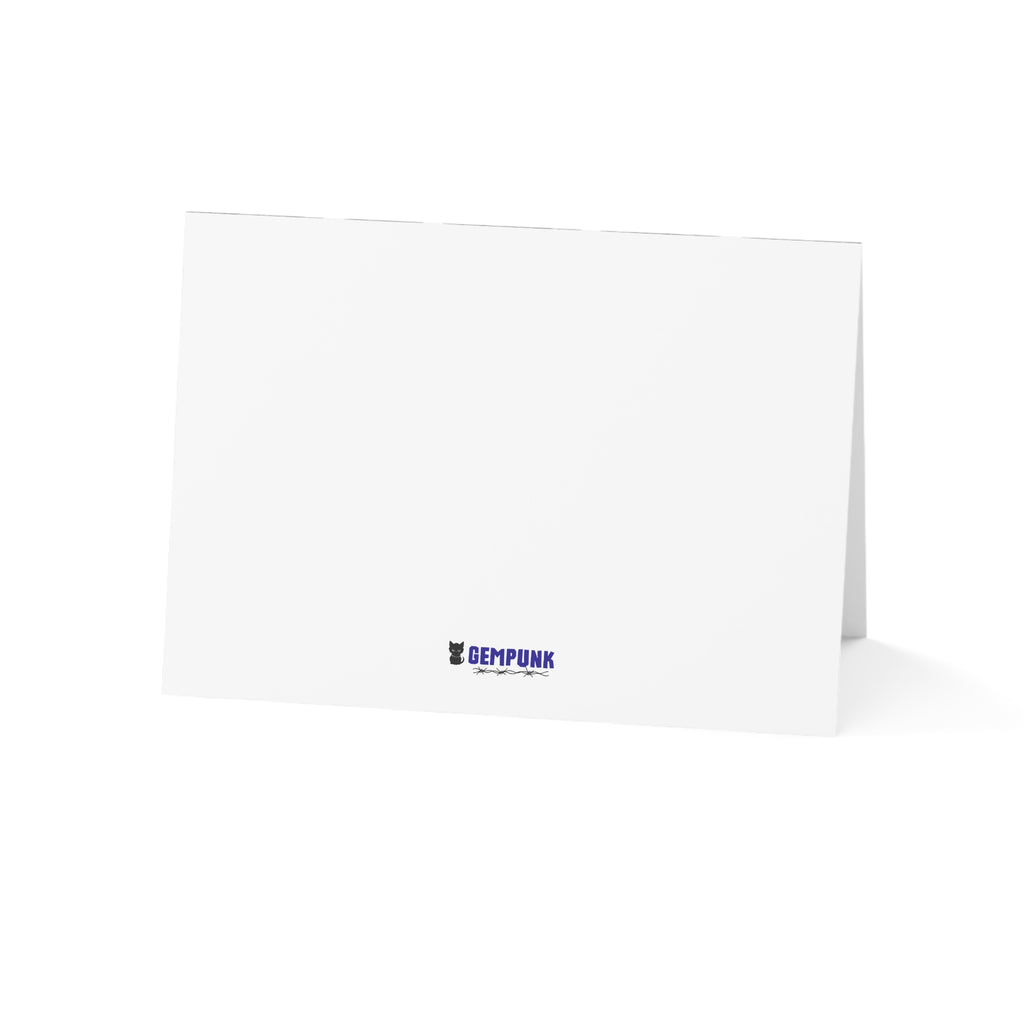 Cat Bar Scene Greeting Cards