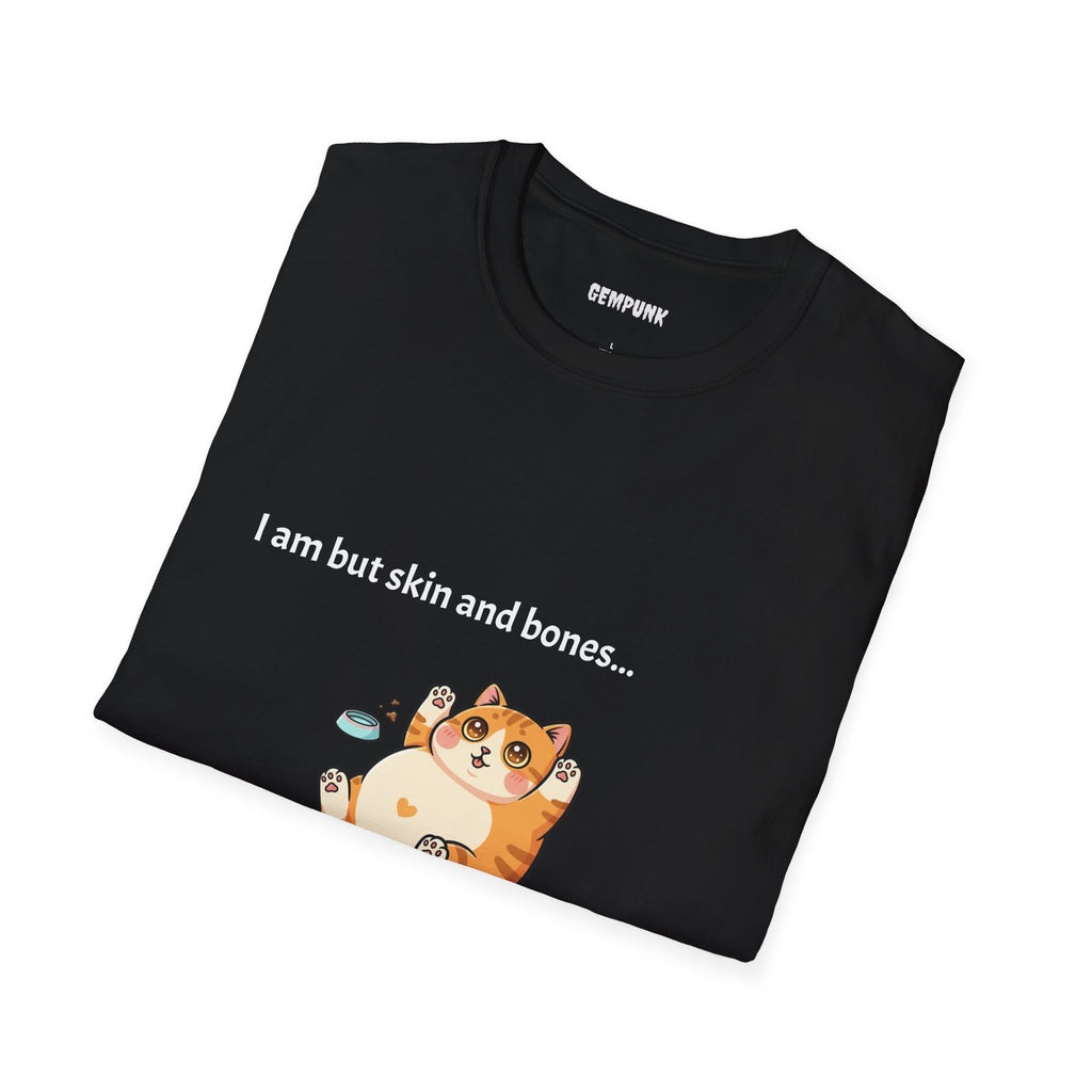 Feed Me, Human!! Cat T-Shirt — Cute Funny Cat Graphic Tee