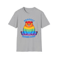 Protect Queer Kids T-Shirt — Rainbow Bear Pride Tee