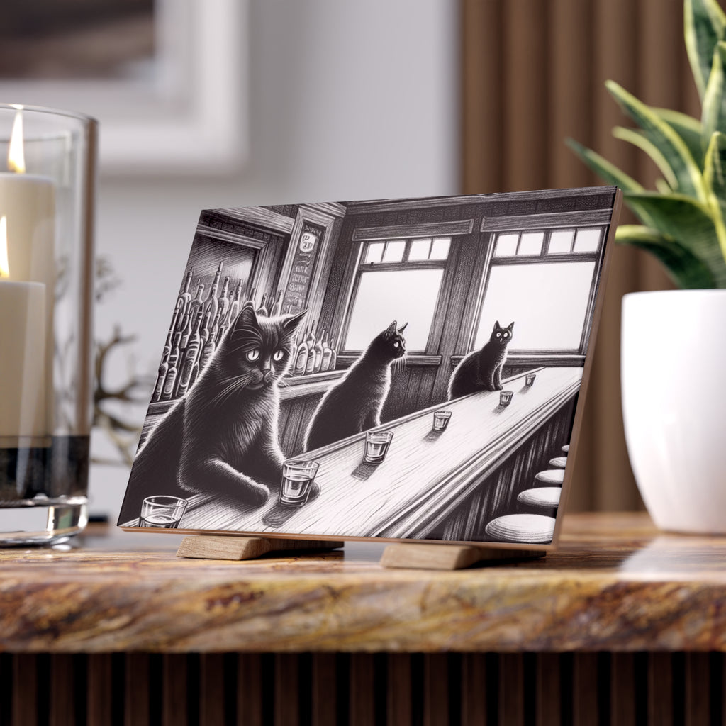 4AM at QUO Ceramic Photo Tile