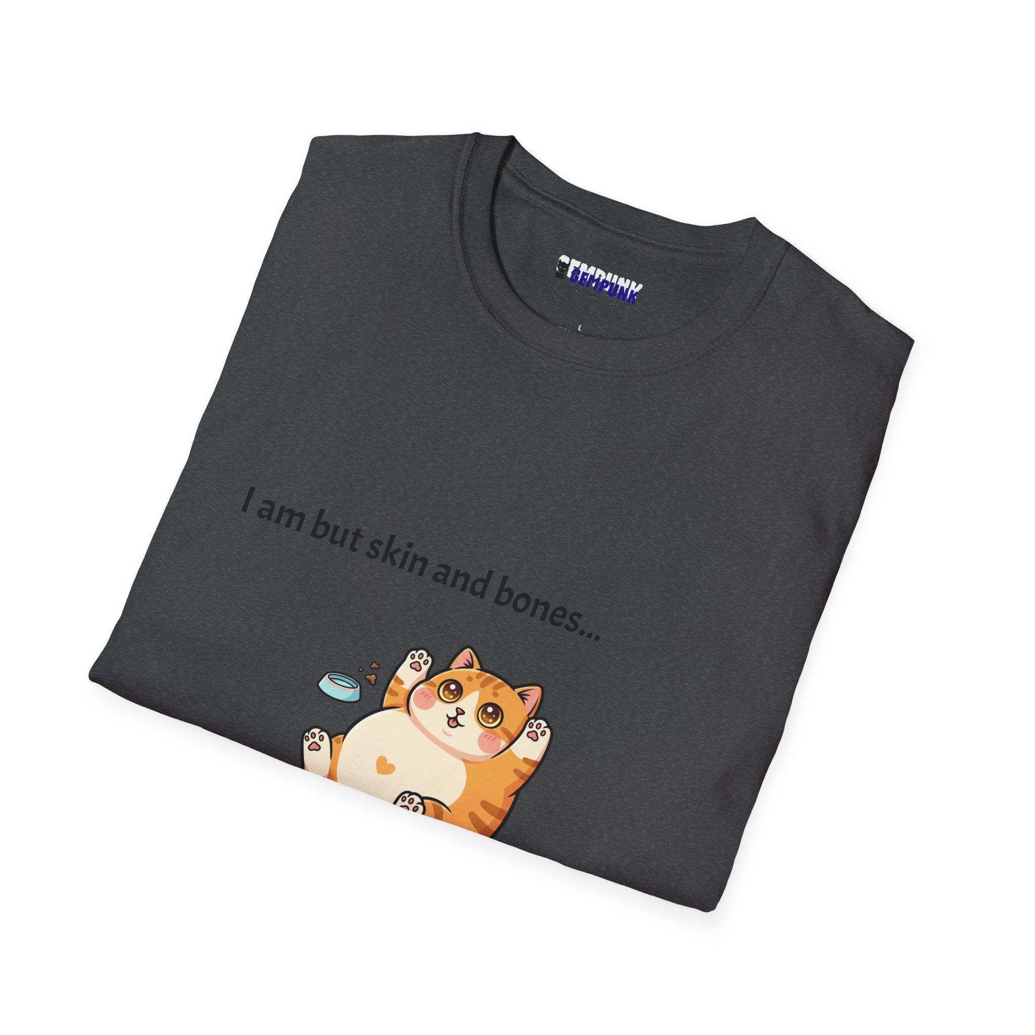 Feed Me, Human!! Cat T-Shirt — Cute Funny Cat Graphic Tee