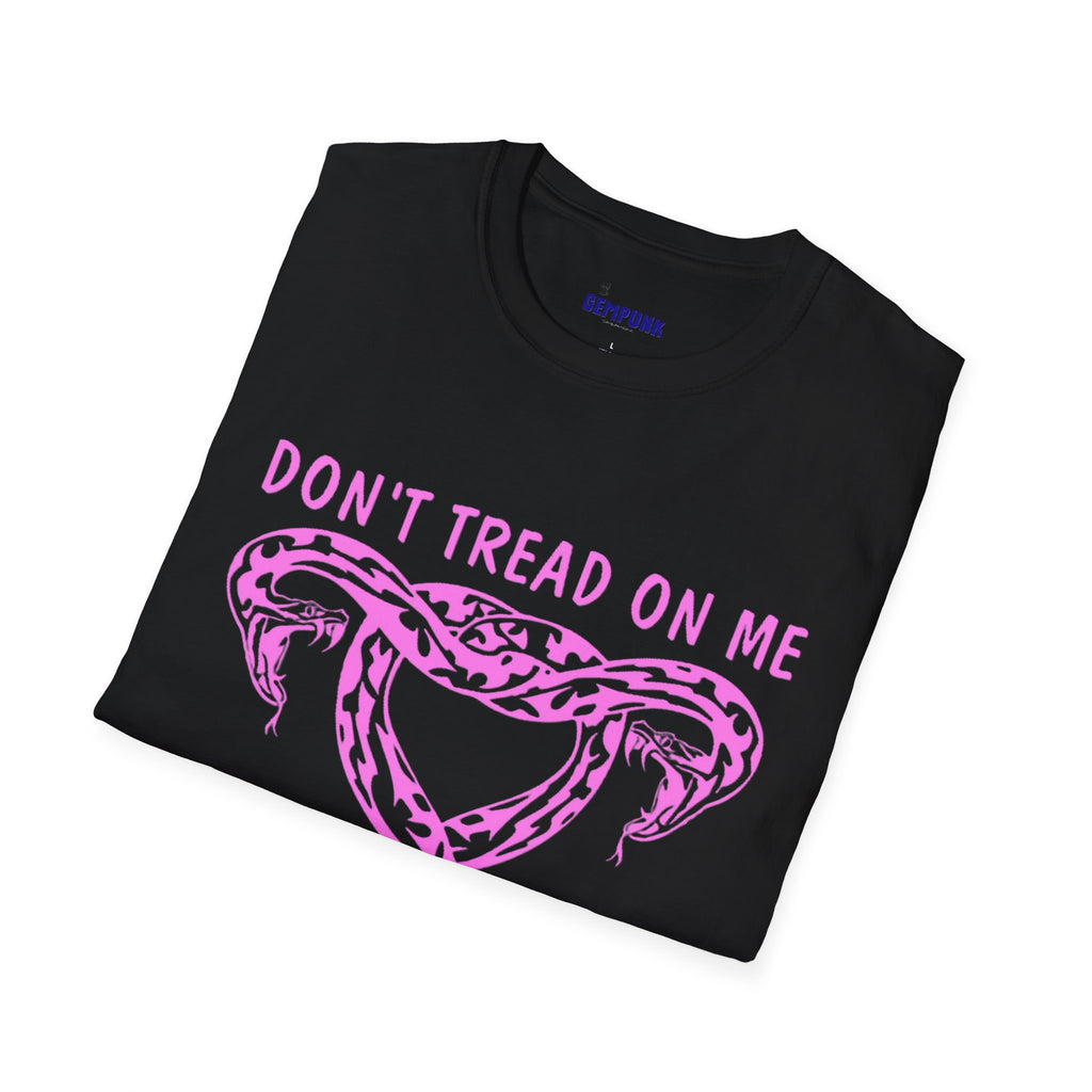 Don't Tread On Me Pink Snake T-Shirt