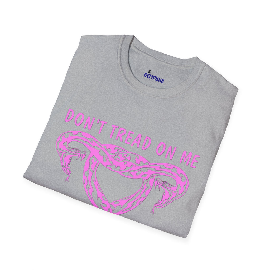 Don't Tread On Me Pink Snake T-Shirt