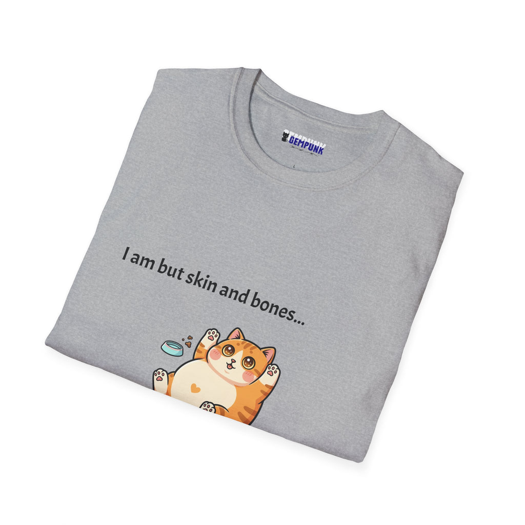 Feed Me, Human!! Cat T-Shirt — Cute Funny Cat Graphic Tee