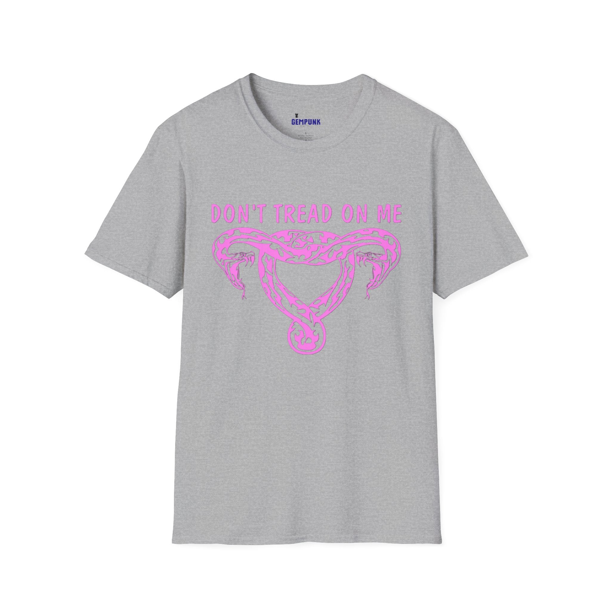 Don't Tread On Me Pink Snake T-Shirt