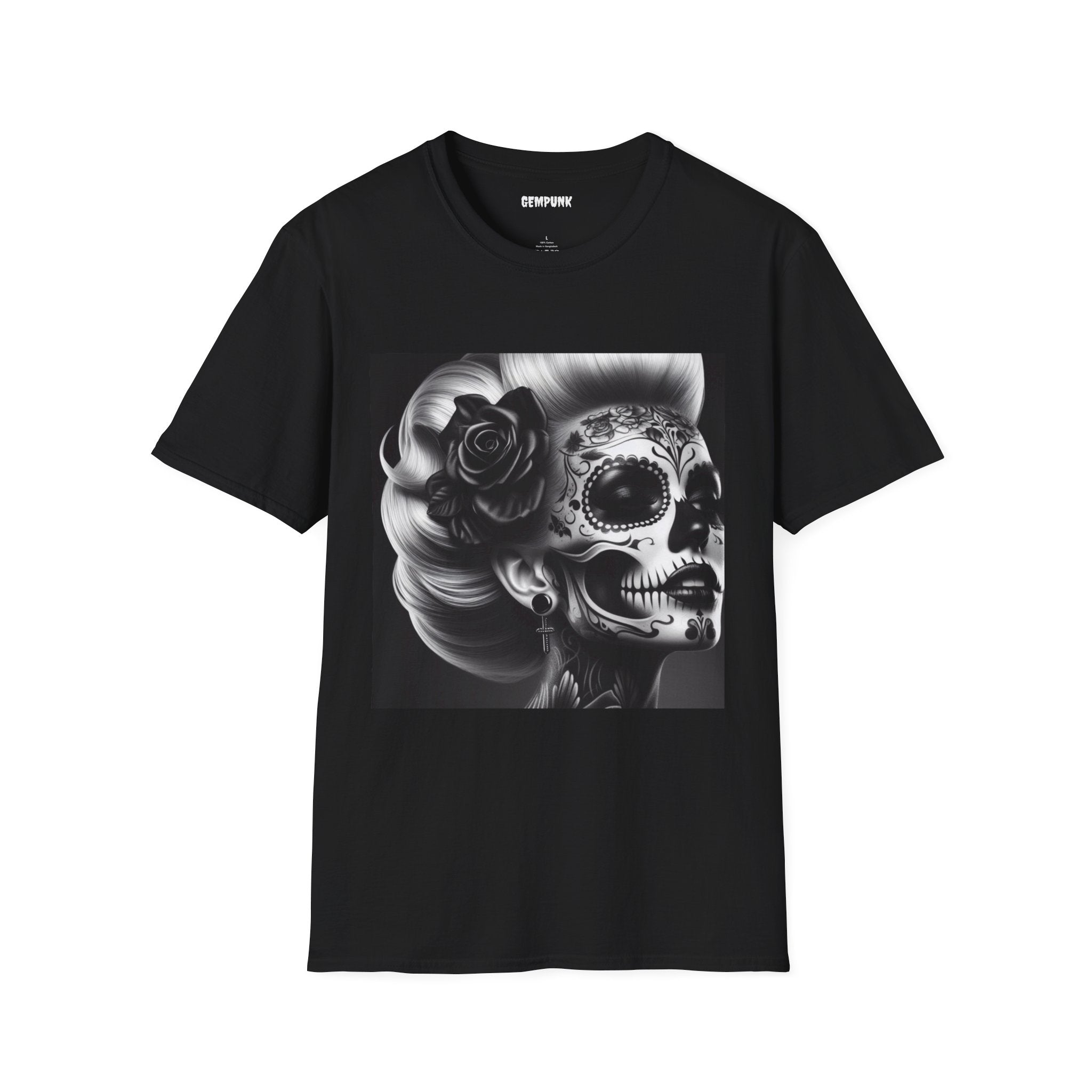 Jill T-Shirt — Day of the Dead Gothic Tee