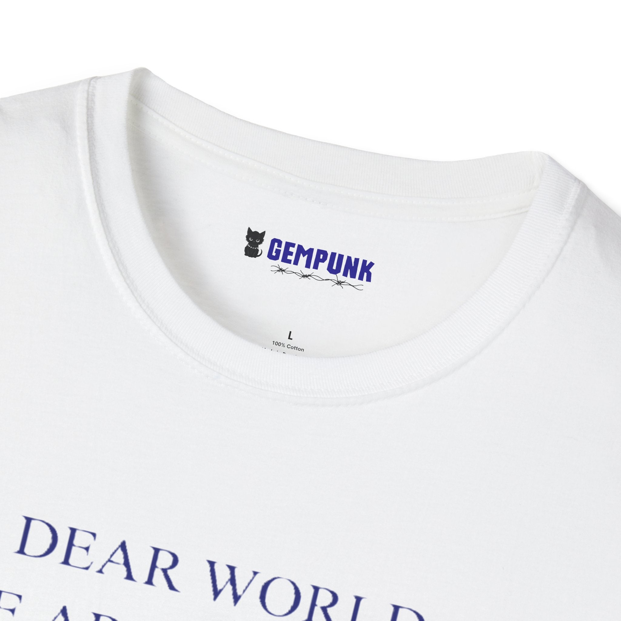 Dear World, we are sorry