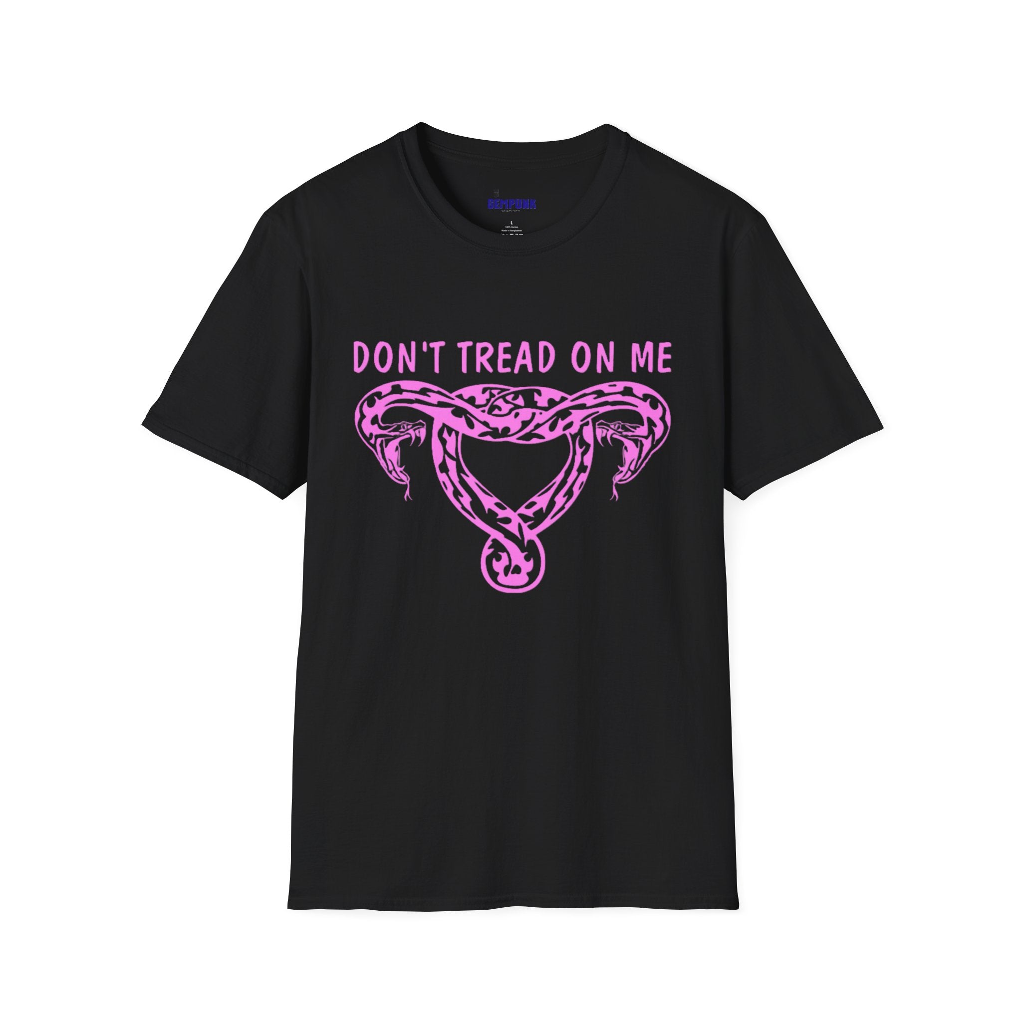 Don't Tread On Me Pink Snake T-Shirt