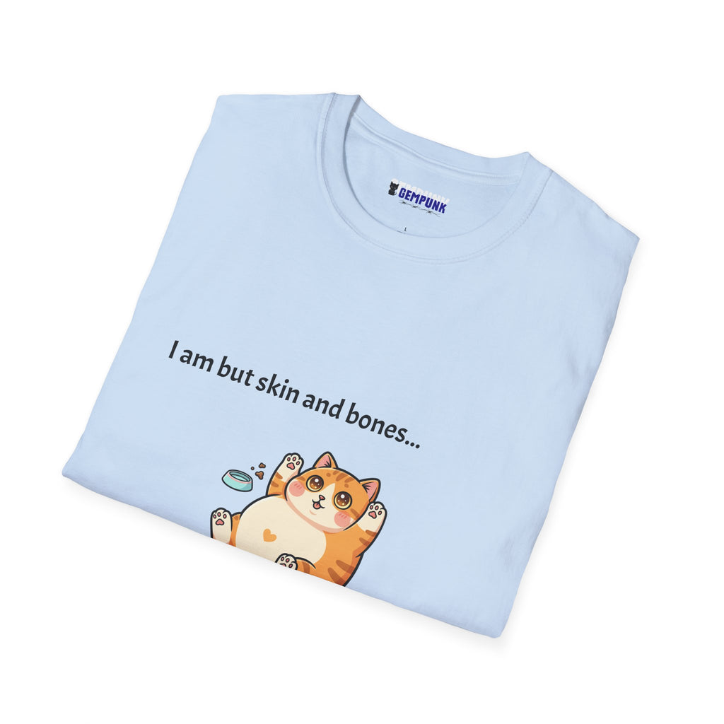 Feed Me, Human!! Cat T-Shirt — Cute Funny Cat Graphic Tee