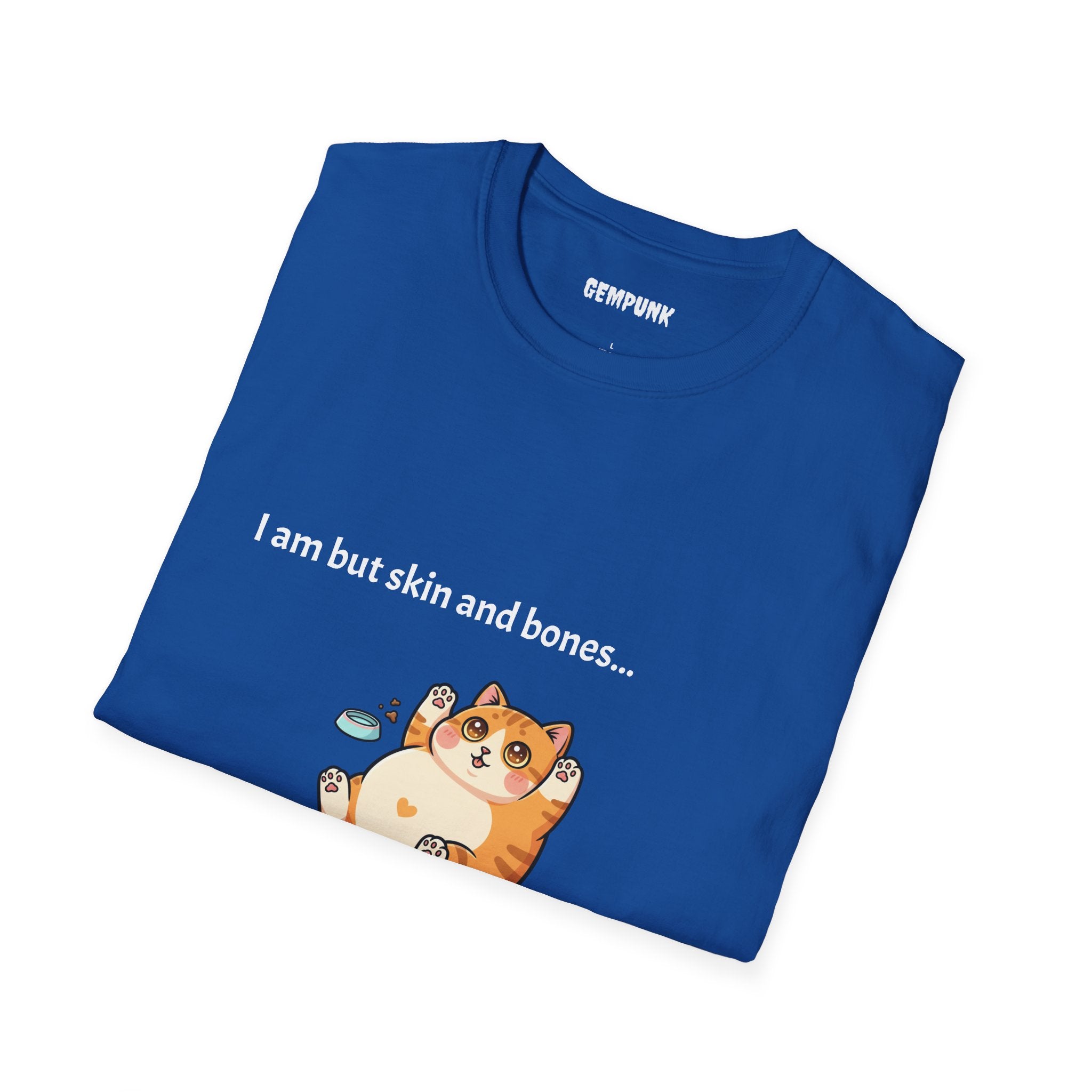 Feed Me, Human!! Cat T-Shirt — Cute Funny Cat Graphic Tee