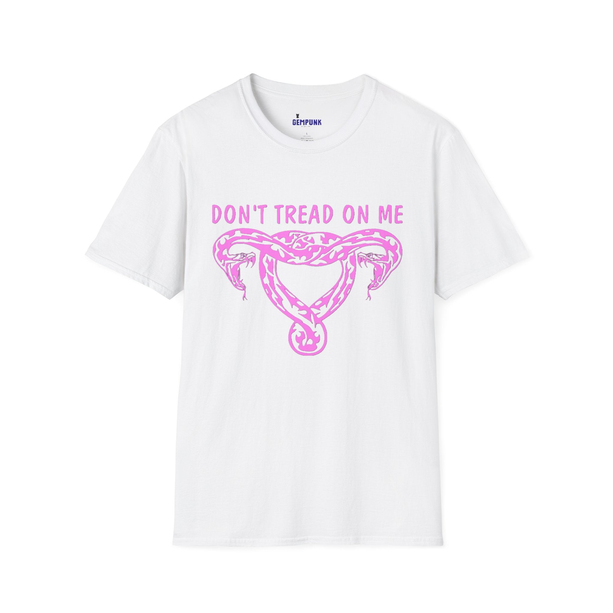 Don't Tread On Me Pink Snake T-Shirt