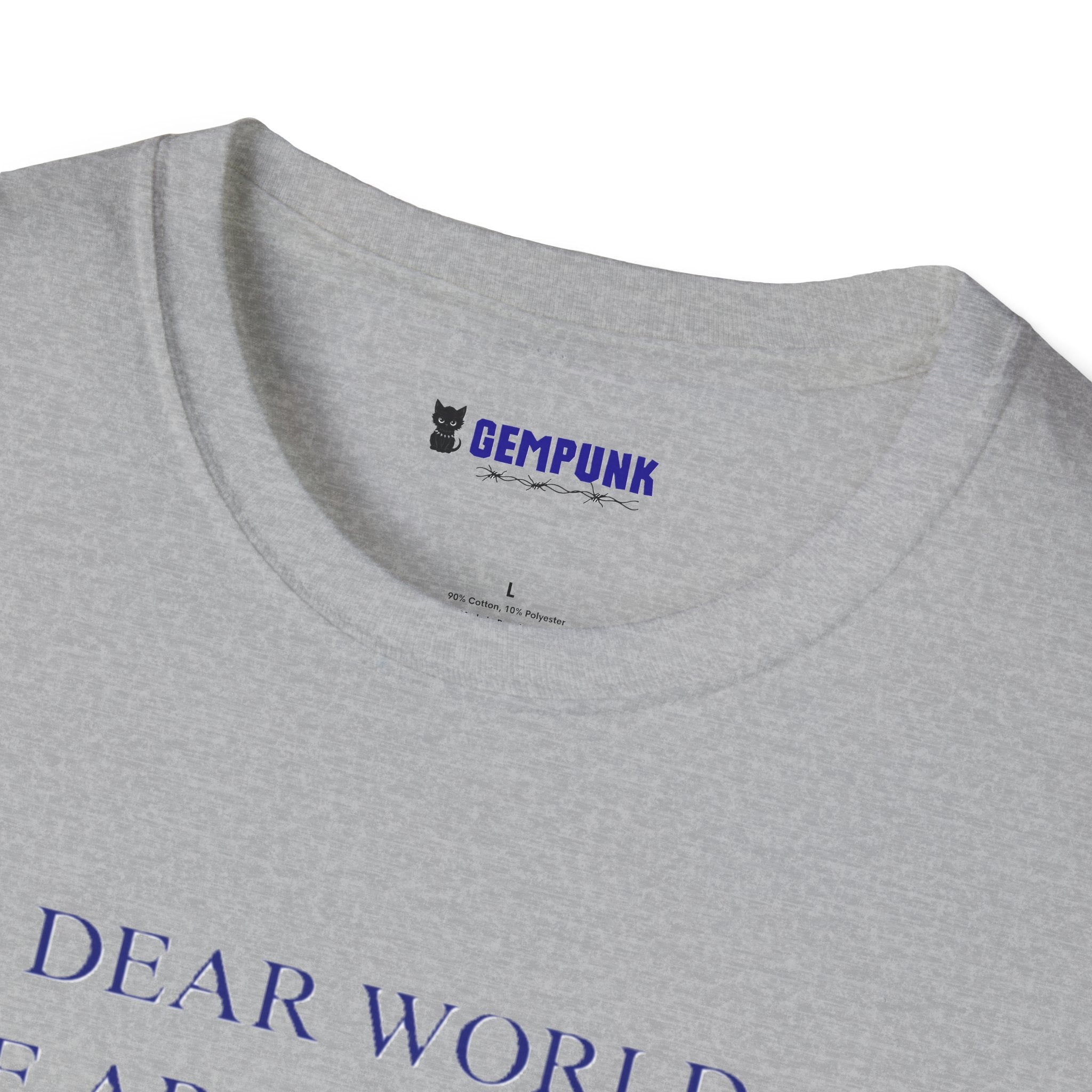 Dear World, we are sorry